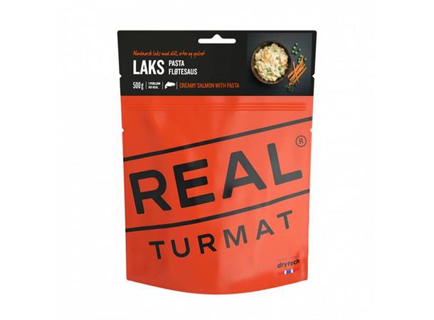 Real Turmat Laks m/pasta og fløtesaus