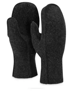 ReBorn Felted Mittens Dark Grey Melange