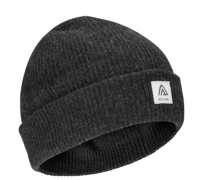 ReBorn Felted Beanie Dark Grey 