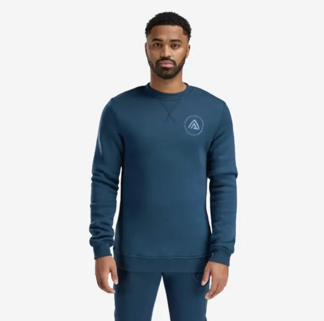 FleeceWool Crewneck Man Midnight Navy M 
