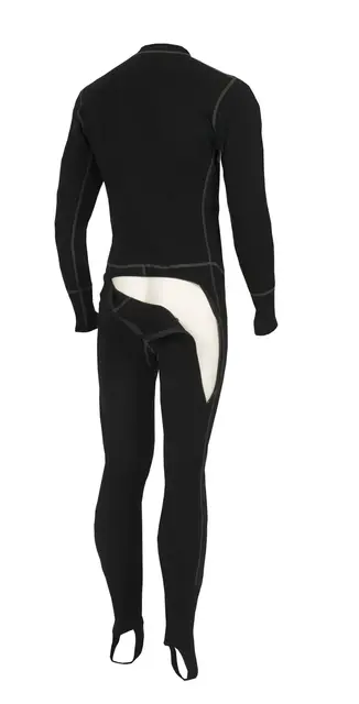 WarmWool Bodypiece, Unisex S Jet Black 