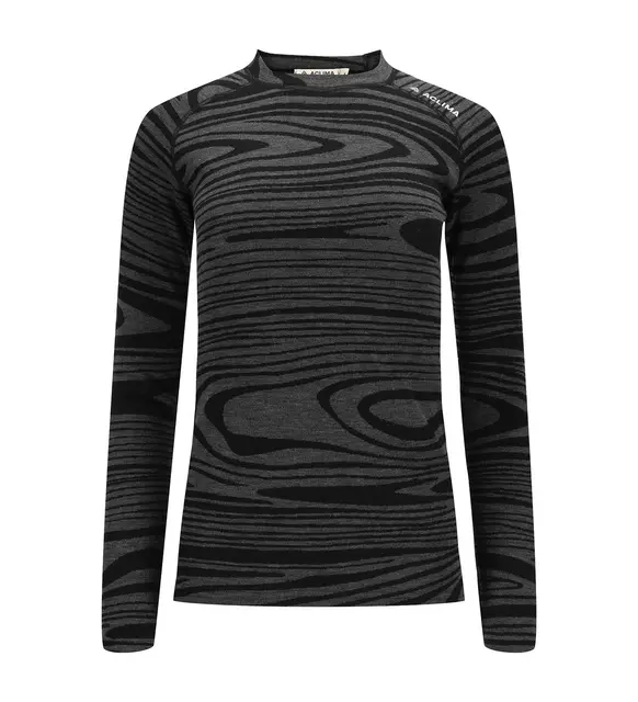 WarmWool crewneck W's L Black Motion 
