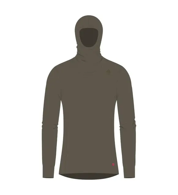 WarmWool hoodsweater L 