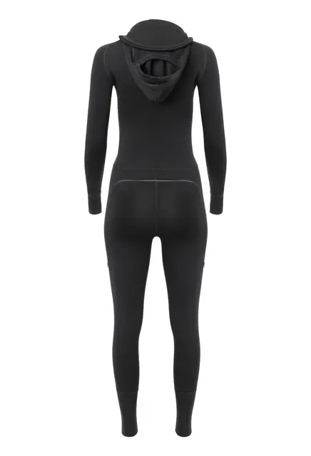Aclima WarmWool Overall, Woman Jet Black - XS 