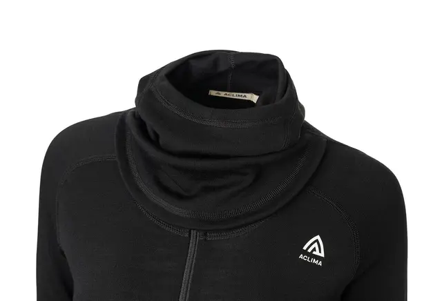 Aclima WarmWool Overall, Woman Jet Black - XS 