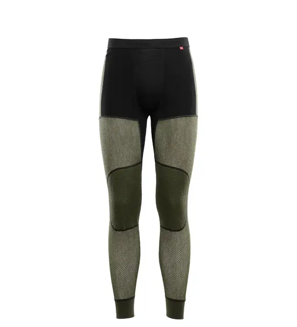 WoolNet Hybrid Longs Man S Jet Black / Olive Night 