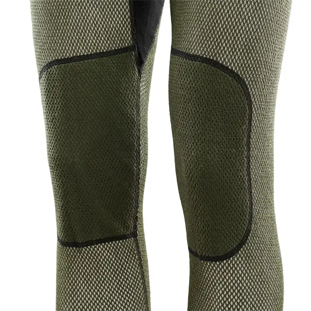 WoolNet Hybrid Longs Man S Jet Black / Olive Night 