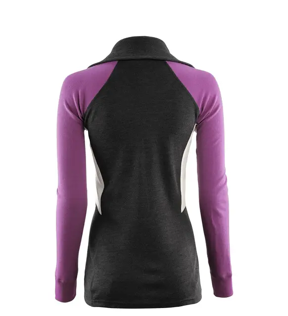 WarmWool Polo W's Marengo/Sunset Purple/Nature L 