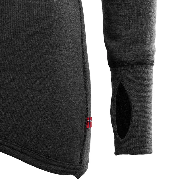 DoubleWool Polo Marengo/JetBlack - XL 