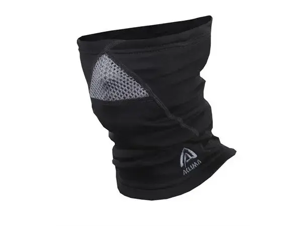 DoubleWool Neckgaiter Unisex Onesize Jet Black 