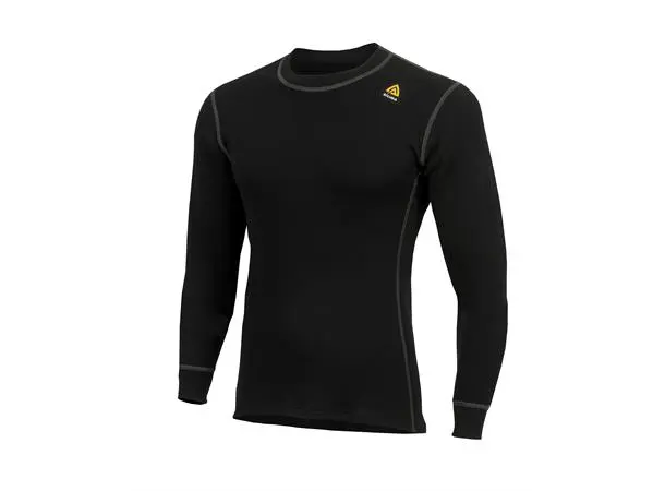 WarmWool Crewneck M's S Jet Black 