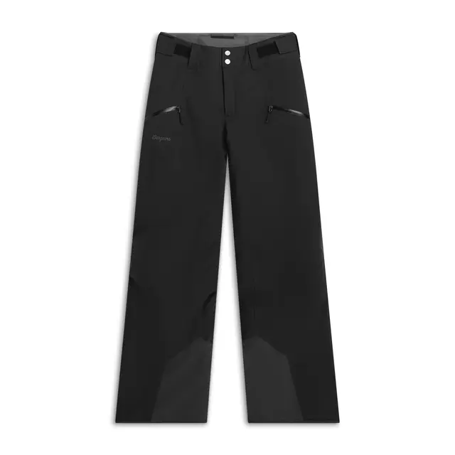 Bergans Oppdal Insulated Lady Pants, W's Black/SolidCharcoal - M 