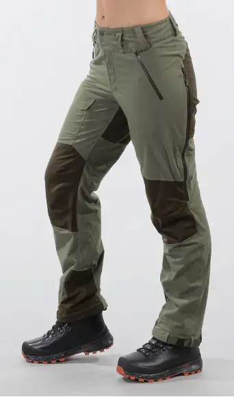Hogna v2 2l Pants L Green Mud/Dark Wood brown 
