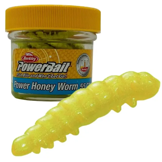 Berkley PowerBait Yellow Glitter 