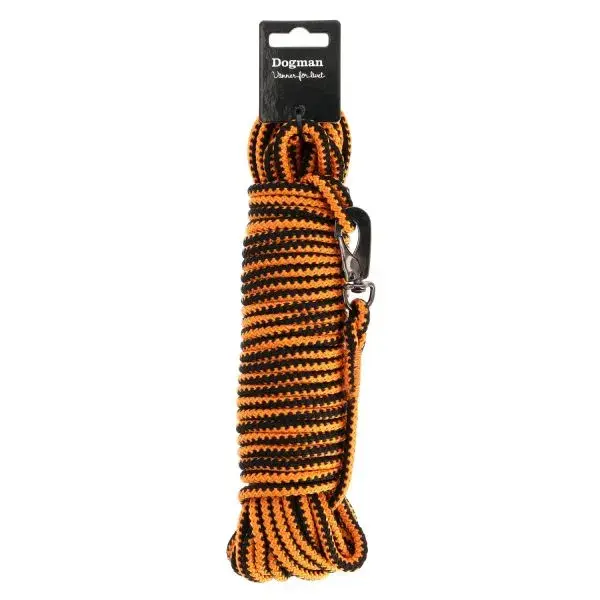 Flettet sporline Iris Orange 6,5mmx15 meter 
