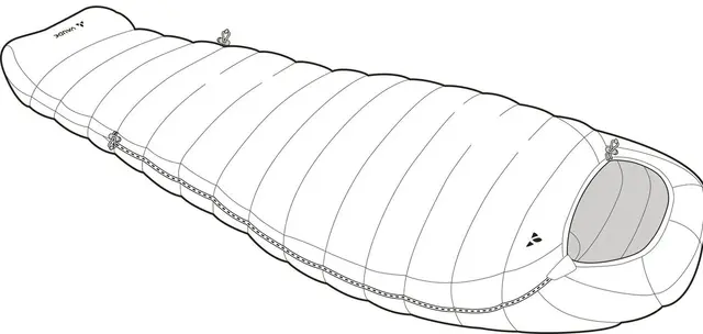 Vaude Rotstein 1250 DWN Navy 