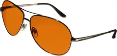 Blublocker Pewter Wire Pilotbrille Polarisert, st&#229;lramme