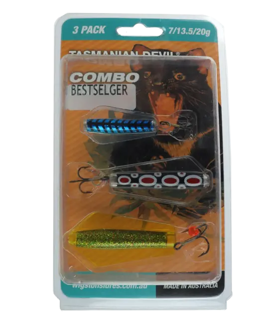 Tasmanian Devil Sluksett Bestselgere 3pk 