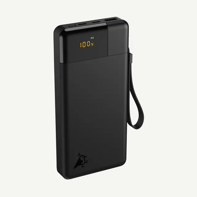 Aqiila Powerbird B20B 20000mAh Powerbank - 20W - svart 