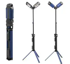 Arbeidslampe proff tripod 5000lm LED