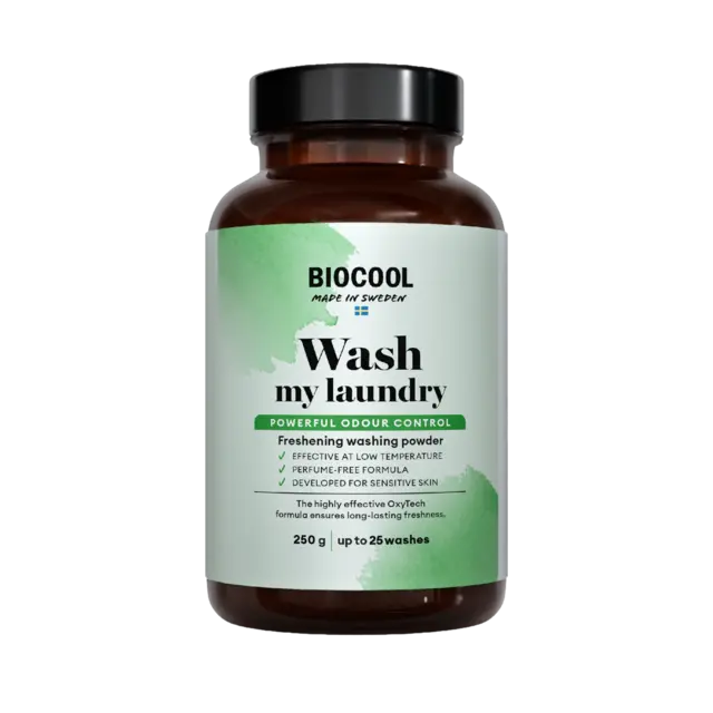 Biocool Wash my Laundry 250ml - Pulver - Vaskemiddel tøyvask 