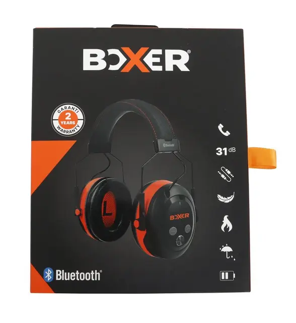 Hørselvern m/Bluetooth Bluetooth 5.3 - -31dB - 18t brukstid 
