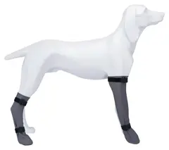 Hundesokk Silikon 8CM/35CM GR&#197;