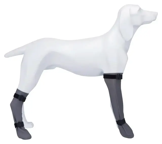 Hundesokk Silikon 8CM/35CM GRÅ 