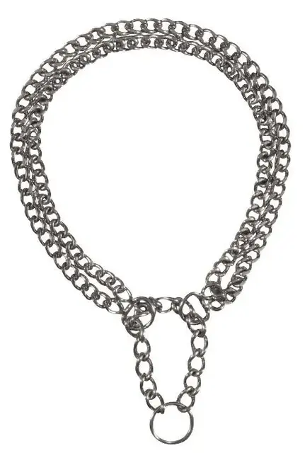 Halsband Kjetting 2 lag 35cm 
