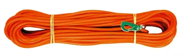 Sporline gummi Oransje 6mm 15m 