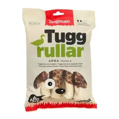 Tyggruller med and 10p Hvit M 17,5cm