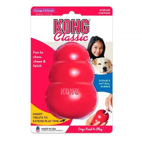 Kong small rød 
