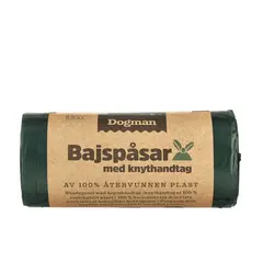 Hundeposer 100% resirkulert plast 60pk Gr&#248;nn