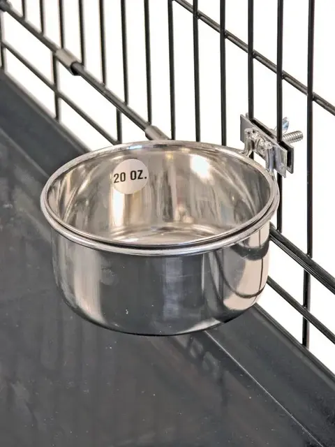Matskål rustfri Metall 500ml 12cm 