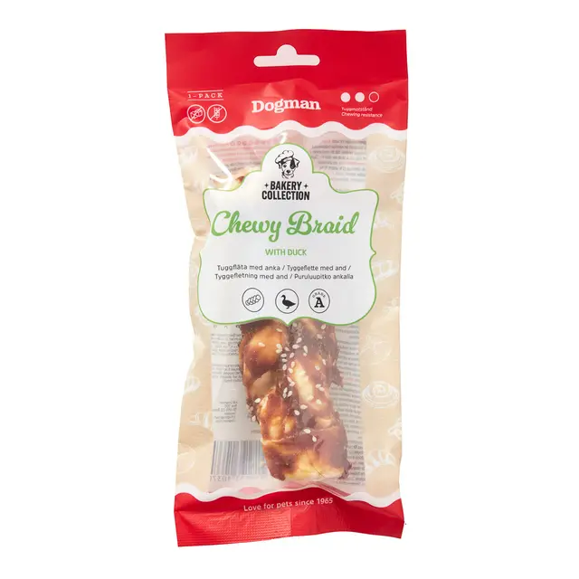 Tyggflette med And 15cm 