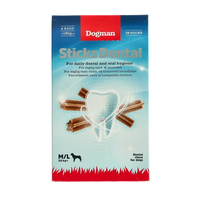 Sticks Dental Box M/L 28 stk 