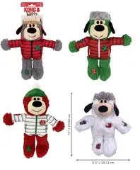 Holiday Wild Knots Bear M/L mix