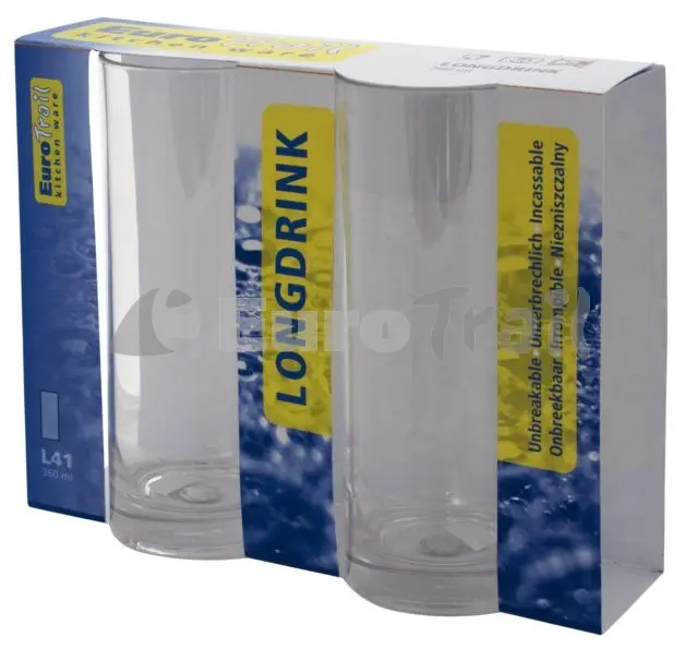 Euro Trail Long Drink 440ml uknuslig polykarbona 
