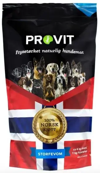 PROVIT Frysetørket Vom 1kg 