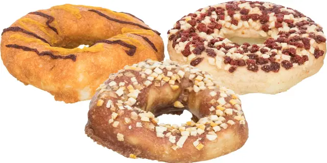 Tyggering Donuts 100g Ø10cm 