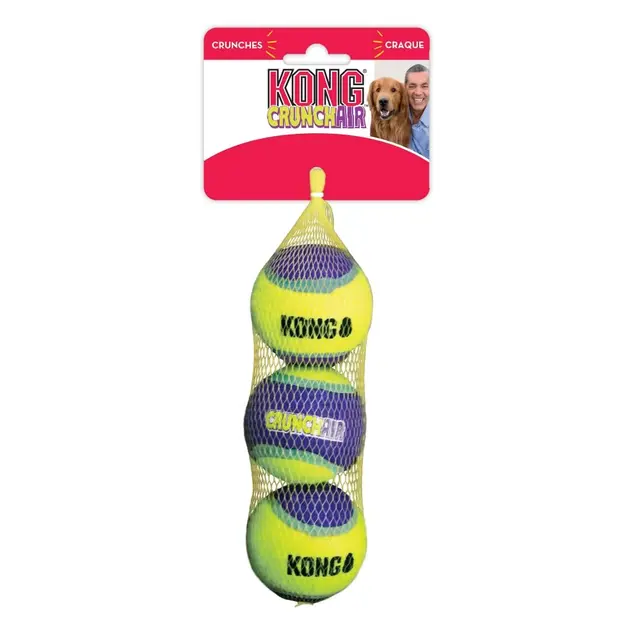 KONG Crunch Air Ball M 3pk 