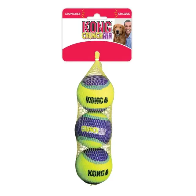 Kong Crunch Air Ball S 3pk 