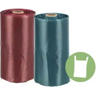 Hundeposer 8 Ruller M/15poser Farget M/H&#229;ndtak