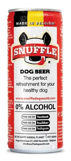 Hundeøl 25cl M/Biff-Smak i Boks 