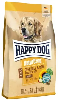 Happy Dog Natur Croq Kylling &amp; Ris 11Kg