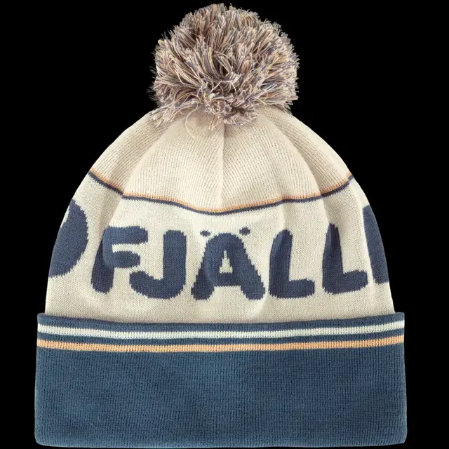 Fjällräven Pom Hat Chalk White-Indigo Blue 