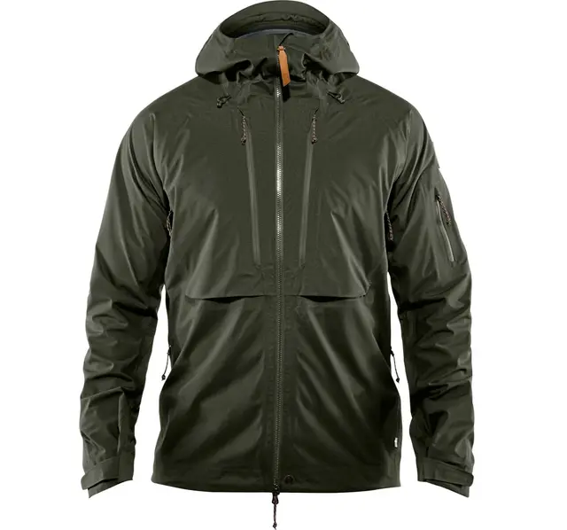 Fjellreven Keb Eco-Shell Jacket Deep Forest L 