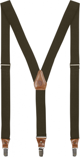 Singi Clip Suspenders Dark Olive