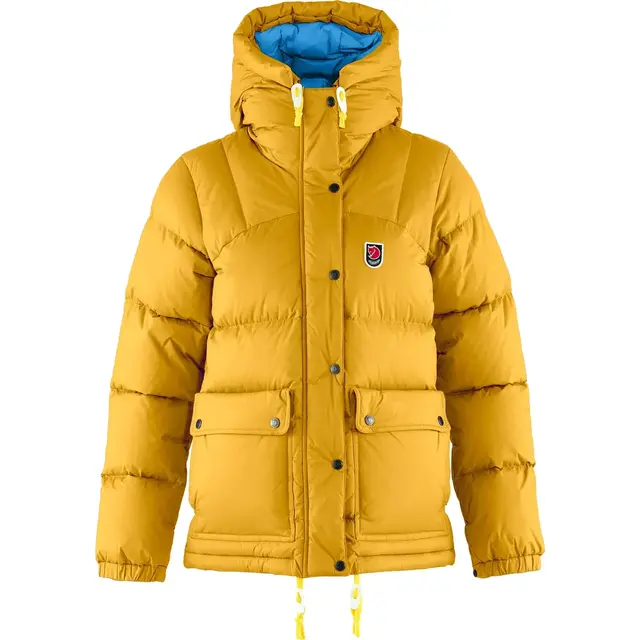 Expedition Down Lite Jacket W Mustard Yellow-Green XS 
