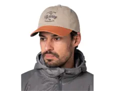 Fly Fishing Cap - Khaki/Pumpkin